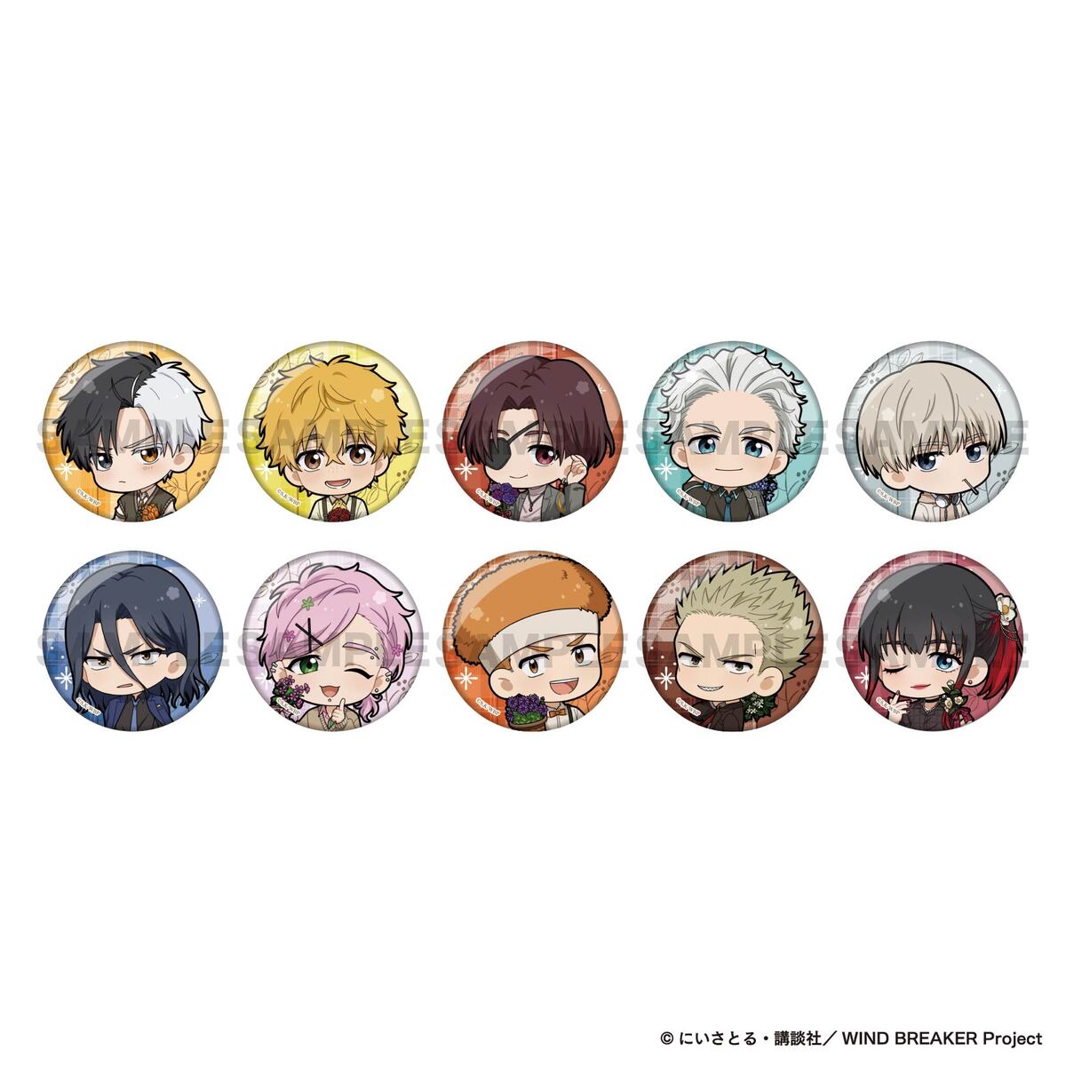 TVアニメ「WIND BREAKER Season2」 トレーディングミニキャラ缶