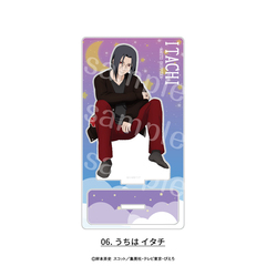 NARUTO-ナルト- 疾風伝　ミニアクリルスタンド　描き下ろしパジャマver. 06.うちはイタチ