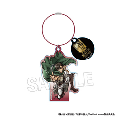 進撃の巨人　激高!!アクリルフープチャーム　エレン（2026年10月以降発売予定）