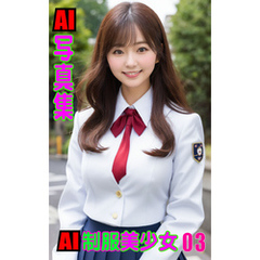 AI写真集　AI制服美少女03