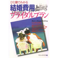 ひと目でわかる結婚費用とブライダルプラン