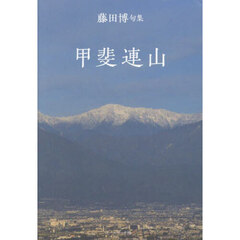 甲斐連山　藤田博句集