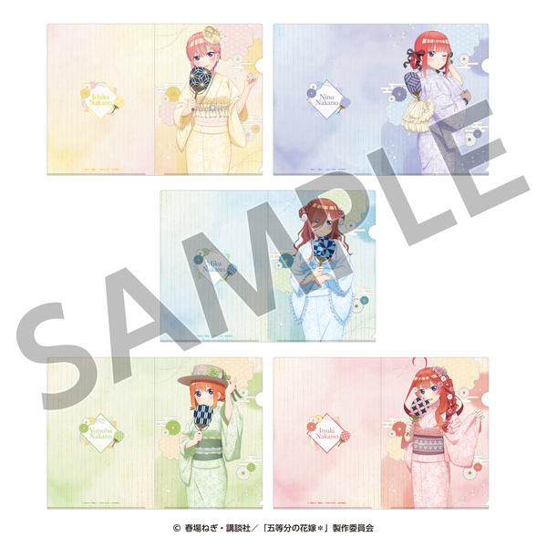 五等分の花嫁＊ クリアファイル（三玖） ＜納涼Style＞ 通販