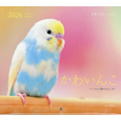’２６かわいんこインコと小鳥のカレンダー