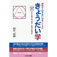 億劫な人付き合いが楽しくなるきょうだい学　（第一子中間子末っ子）生まれ順で違う相性・性格＆行動分析
