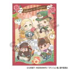 ダンジョン飯　シングルクリアファイル　レッド　童話　ミニキャラ（2026年6月以降発売予定）