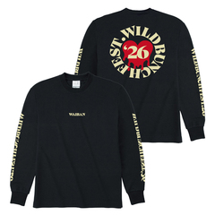 WILD BUNCH FEST. 2026 黒い最適（ハニカムメッシュ生地）TEE ブラック