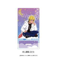 NARUTO-ナルト- 疾風伝　ミニアクリルスタンド　描き下ろしパジャマver. 07.波風ミナト