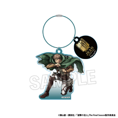 進撃の巨人　激高!!アクリルフープチャーム　ジャン（2026年10月以降発売予定）