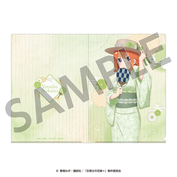 五等分の花嫁＊ クリアファイル（四葉） ＜納涼Style＞ 通販
