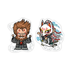 映画『妖怪大戦争　ガーディアンズ』おみくじ付きステッカーセット