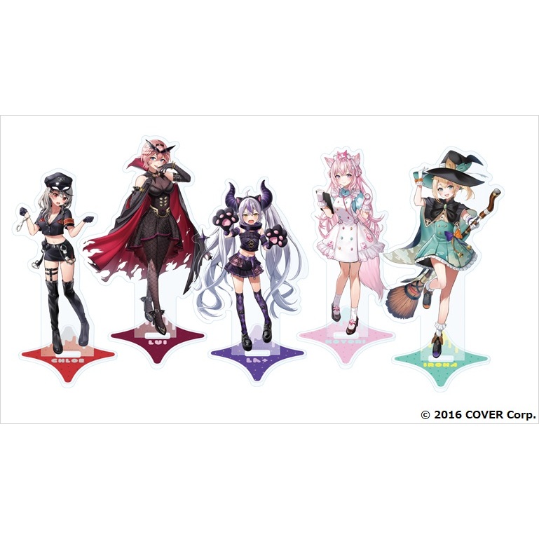 ホロライブ　ホロマート　アクリルスタンド ☆セブンイレブン ホロライブ アクリルスタンド&クリアファイル☆