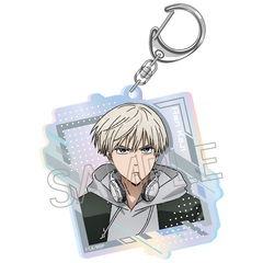 WIND BREAKER オーロラアクリルキーホルダー　梶 蓮（2025年10月下旬以降発売予定）