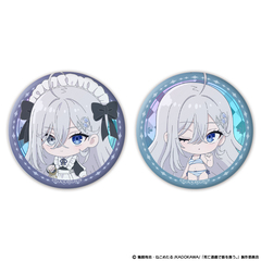 TVアニメ「死亡遊戯で飯を食う。」オーロラ缶バッジ2個セット  幽鬼  GHOST HOUSE ver. ＆ CLOUDY BEACH ver.