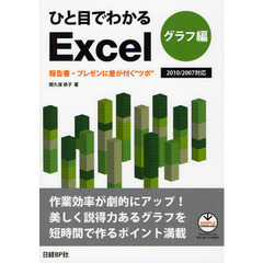 ひと目でわかるＥｘｃｅｌ　報告書・プレゼンに差が付く“ツボ”　グラフ編