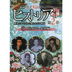ＮＨＫ歴史秘話ヒストリア　歴史にかくされた知られざる物語　第２章５　明治時代～昭和編