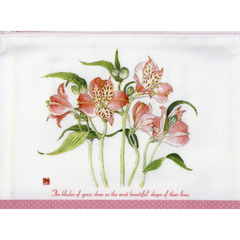 ポーチ　アルストロメリア