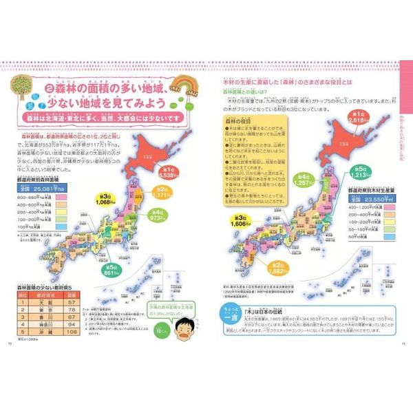 小学生のための日本地図帳　この一冊でトコトンわかる！　改訂版