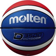 【モルテン】バスケットボール7号球 D3500 ブルー×レッド×ホワイト