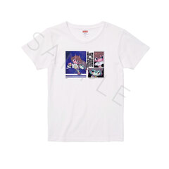 アニメ『銀河特急 ミルキー☆サブウェイ』 Tシャツ(ちぽっけ) TA(チハル・マキナ) ホワイト XLサイズ（2026年6月以降発売予定）