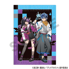 デッドアカウント　シングルクリアファイル　縁城＆漆栖川　サイバー百鬼夜行（2026年6月以降発売予定）