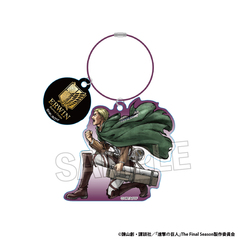 進撃の巨人　激高!!アクリルフープチャーム　エルヴィン（2026年10月以降発売予定）