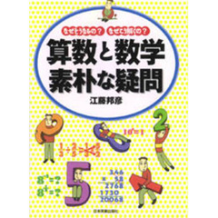 算数と数学素朴な疑問　なぜそうなるの？なぜこう解くの？