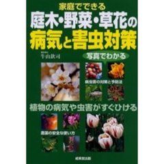 家庭でできる庭木・野菜・草花の病気と害虫対策