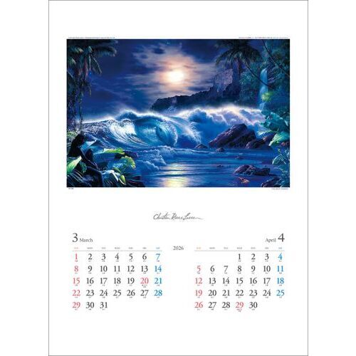 クリスチャン・リース・ラッセン 2026年カレンダー 通販｜セブンネット