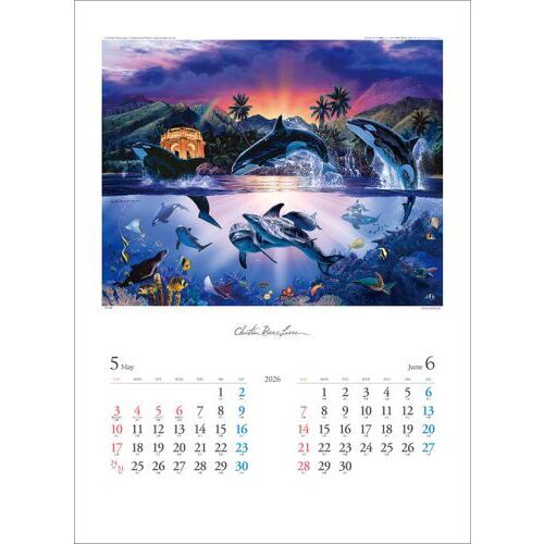 クリスチャン・リース・ラッセン 2026年カレンダー 通販｜セブン