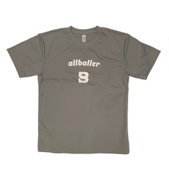allspo BASKETBALL オリジナルTシャツ(グレー)　Mサイズ