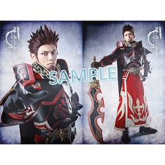 舞台版 誰ガ為のアルケミスト～聖ガ剣、十ノ戒～　キャスト大判ブロマイド　2枚セット オライオン／渡辺和貴