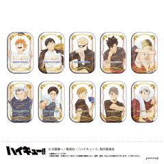 ハイキュー　セブンネット　缶バッジ ハイキュー！！スクエア缶バッジ セブンネット限定 第二弾 全種