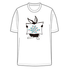 PIA FES 2025 オリジナルロゴTシャツ 白