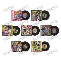 アニメ『ジョジョの奇妙な冒険 黄金の風』 レコード風コースターコレクション【RE】【単品】（2025年11月以降発売予定）