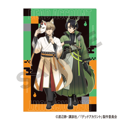 デッドアカウント　シングルクリアファイル　霞流＆羽住　サイバー百鬼夜行（2026年6月以降発売予定）