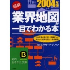 図解業界地図が一目でわかる本　２００４年版