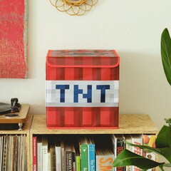 MINECRAFT 15周年記念 ビッグサイズ折りたたみコンテナBOOK TNT ver．（セブン－イレブン／セブンネット限定）