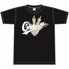 ゴジラオリジナルTシャツ「FOOTPRINT」（ブラック）（Ｍサイズ）＜セブンネット限定＞