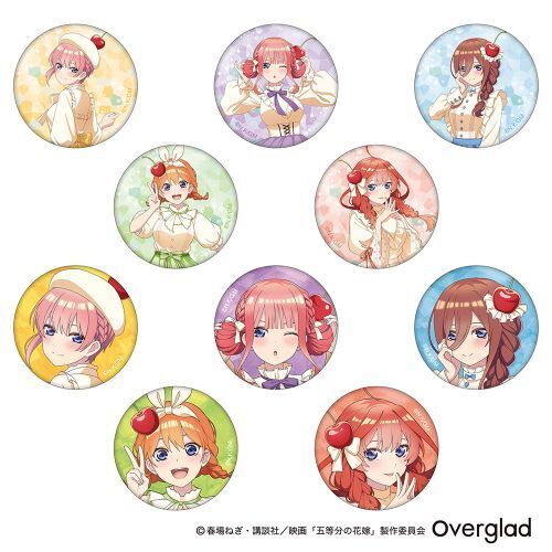 トレーディング缶バッジ　クリームソーダver.　五等分の花嫁　単品