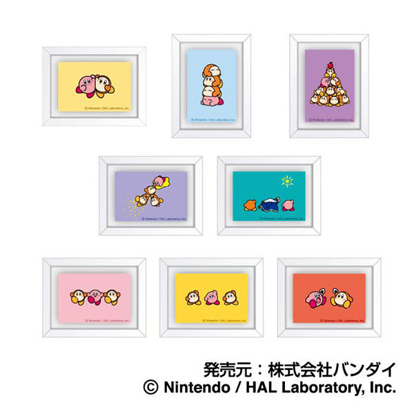 カービィ　ワドルディアート アートフレームコレクション カービィ play with ワドルディ