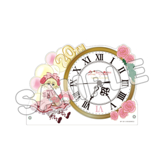 ローゼンメイデン×サンリオキャラクターズ／アクリルクロック／雛苺×マイメロディ（2025年10月以降発売予定）