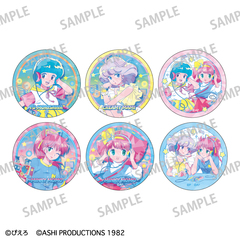 魔法の天使クリィミーマミ×魔法のプリンセスミンキーモモ トレーディングホログラム缶バッジ／レトロテイスト【単品】（2026年7月以降発売予定）