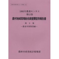 ’９５　農業センサス　　１２　農家率別類