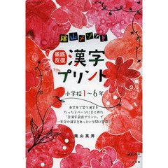 陰山メソッド徹底反復漢字プリント　小学校１～６年