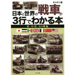 日本と世界の戦車が３行でわかる本　第一次・第二次大戦編