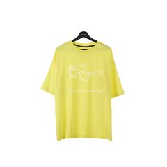 【SKULL HONG】SUNGLASS Tシャツ M（イエロー）