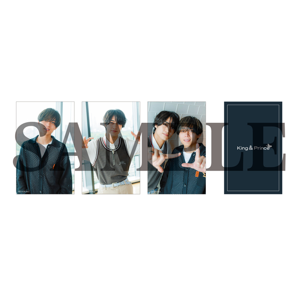 King & Prince キンプリ　CD 初回限定特典 King & Prince New Single 「What We Got ～奇跡はきみと～ / I