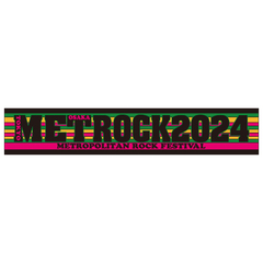 【METROCK2024】マフラータオル BLACK