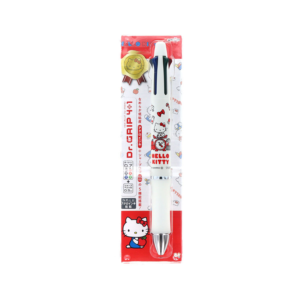 ハローキティ ドクターグリップ　フォープラスワン 4+1 楽天市場】ハローキティ ドクターグリップ4+1 ピンク : サンリオ